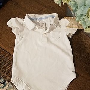 Janie and Jack White Polo Shirt